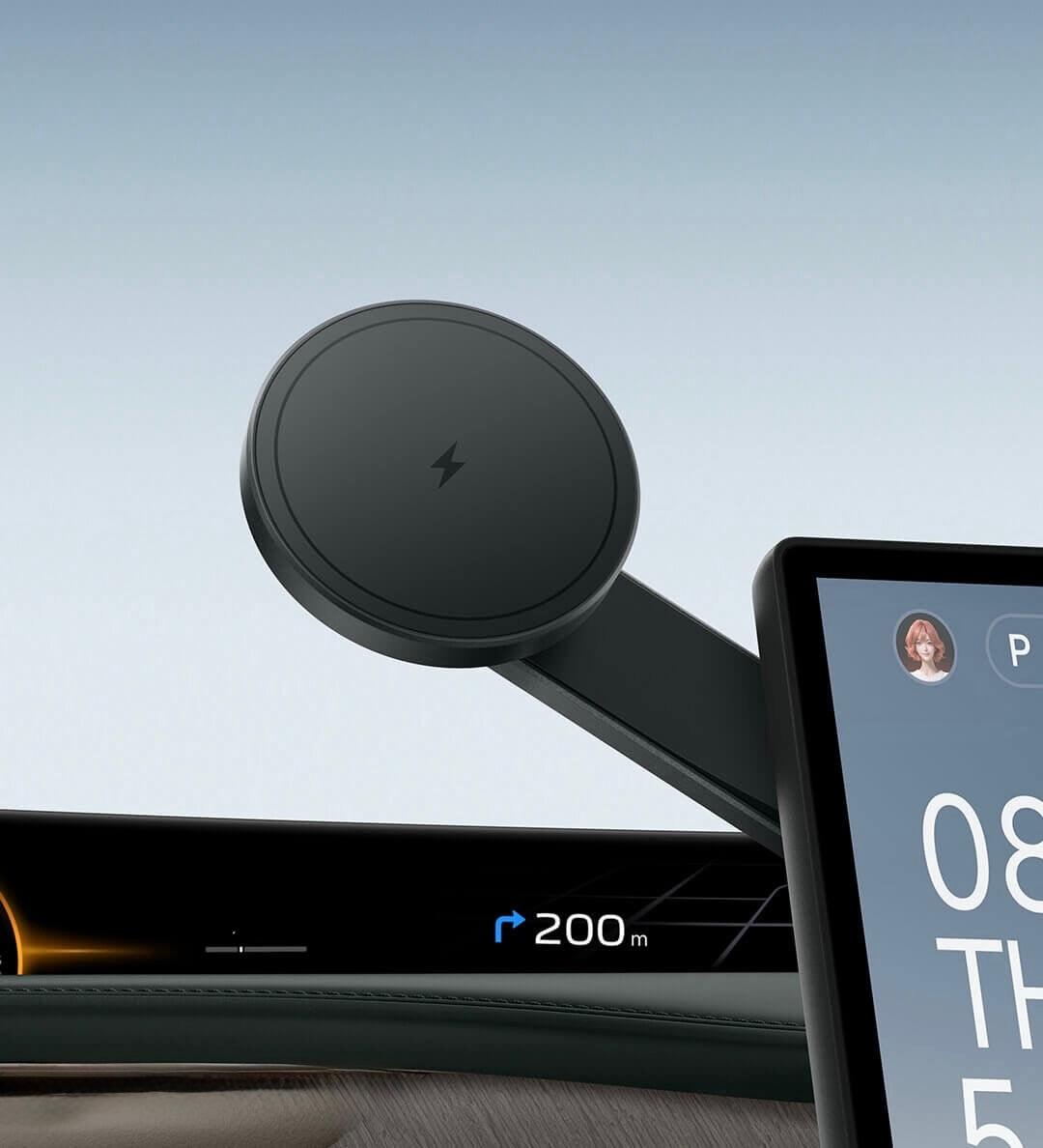 Xiaomi Halterung für Smartphones mit Ladefunktion für Apple iPhones mit MagSafe