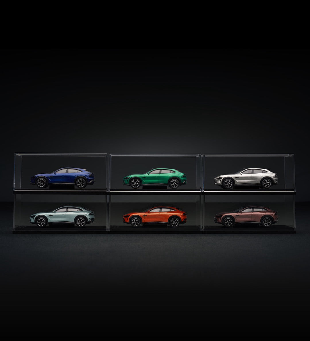 Xiaomi Modellauto-Set SU7 und YU7 1:64